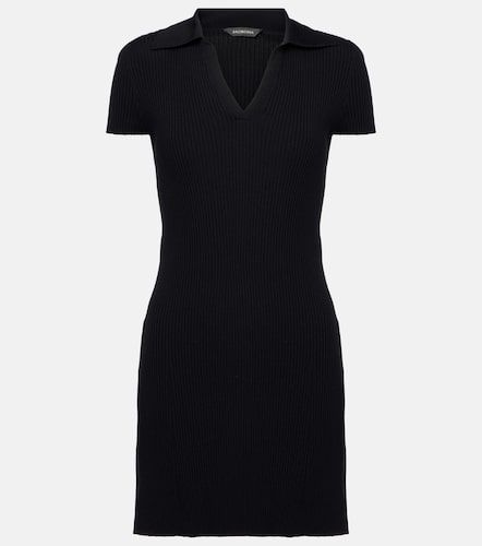 Balenciaga Wool-blend polo dress - Balenciaga - Modalova