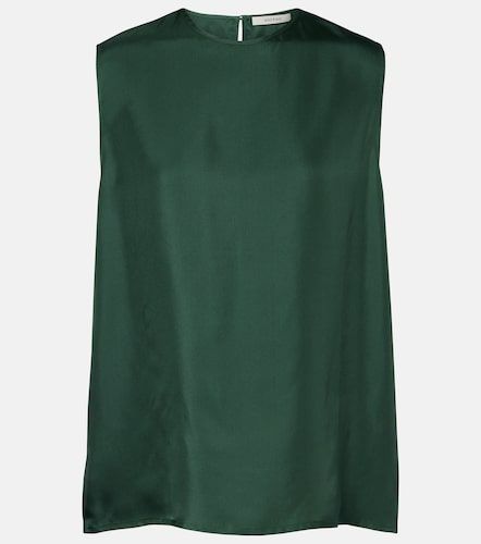 Tank top Trento de sarga de seda - Asceno - Modalova