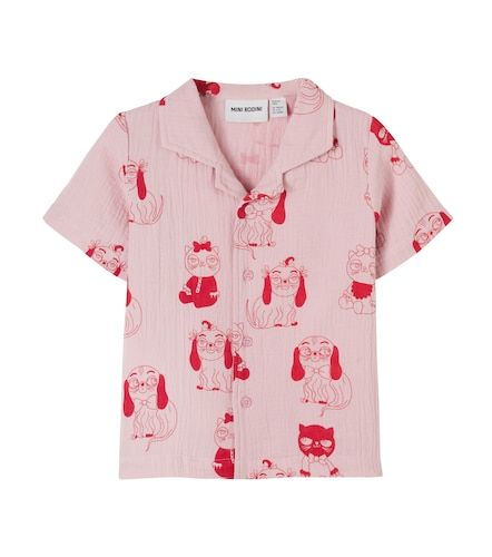 Camisa Minibabies de algodón estampada - Mini Rodini - Modalova
