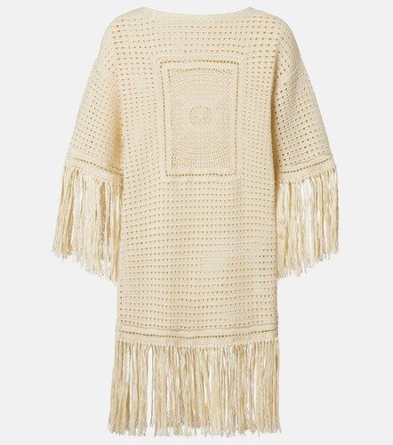 Indra crochet fringed cotton minidress - Zimmermann - Modalova
