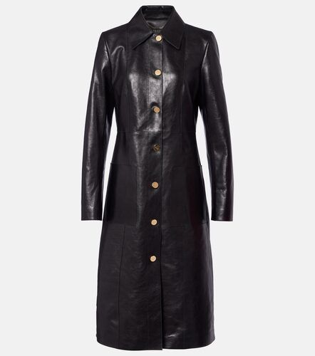 Mantel Interlocking G aus Leder - Gucci - Modalova