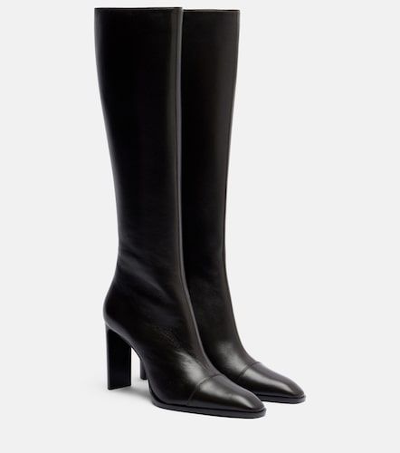 Stiefel Venetia aus Leder - Saint Laurent - Modalova