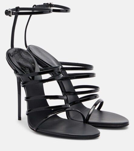 Alaia Drop leather sandals - Alaia - Modalova