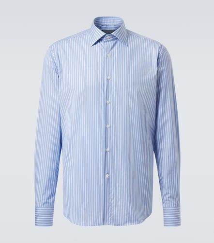 Camicia in popeline di cotone a righe - Canali - Modalova