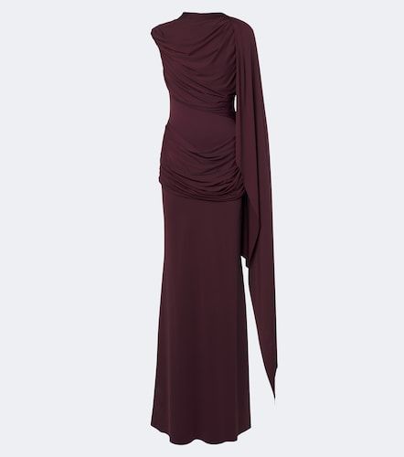 Vestido de fiesta de jersey drapeado - De La Vali - Modalova