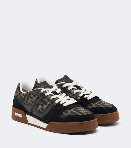 Sneakers Match mit Veloursleder - Fendi - Modalova