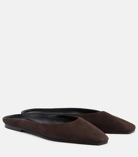 The Row June suede mules - The Row - Modalova