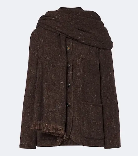 Alira wool and cashmere-blend tweed jacket - Ralph Lauren Collection - Modalova
