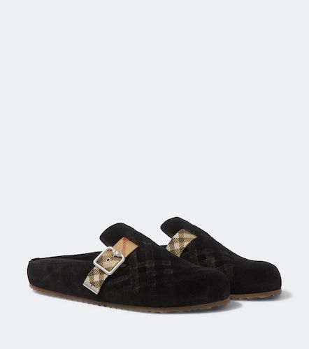 Burberry Urchin suede clogs - Burberry - Modalova