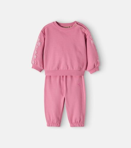 Bebé - set Eliza de sudadera y pantalones de algodón - Wheat - Modalova