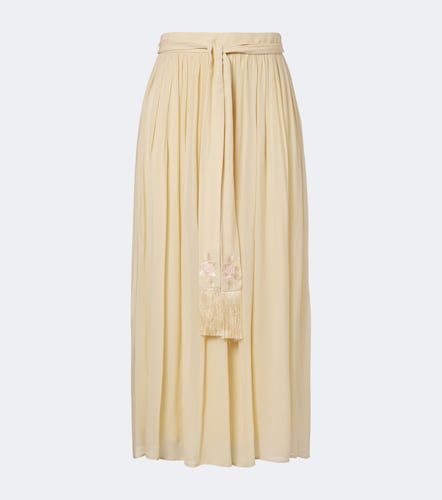 Falda midi Valiant plisada con cinturón - Zimmermann - Modalova