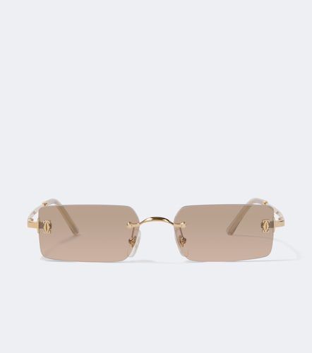 Signature C rectangular sunglasses - Cartier Eyewear Collection - Modalova