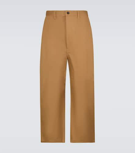 Cotton herringbone pants - Junya Watanabe - Modalova