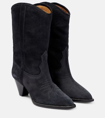 Luliette suede cowboy boots - Isabel Marant - Modalova