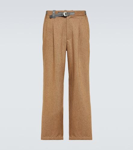 Re Wool tweed wide-leg pants - And Wander - Modalova