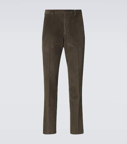 Cotton corduroy straight pants - Loro Piana - Modalova