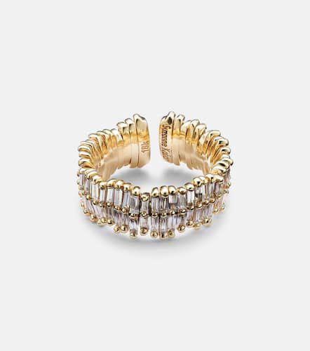 Classic 18kt ring with diamonds - Suzanne Kalan - Modalova