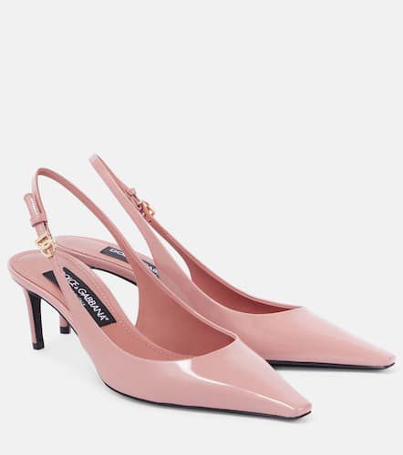 Mun DG leather slingback pumps - Dolce&Gabbana - Modalova