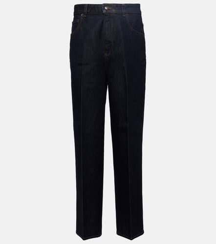 High-rise cropped straight jeans - Loro Piana - Modalova