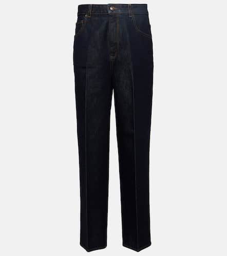 Jeans regular cropped a vita alta - Loro Piana - Modalova