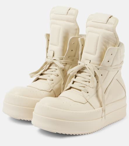 Bumper leather high-top sneakers - Rick Owens - Modalova