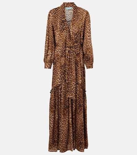 Abito lungo Skylar con stampa leopardata - Melissa Odabash - Modalova