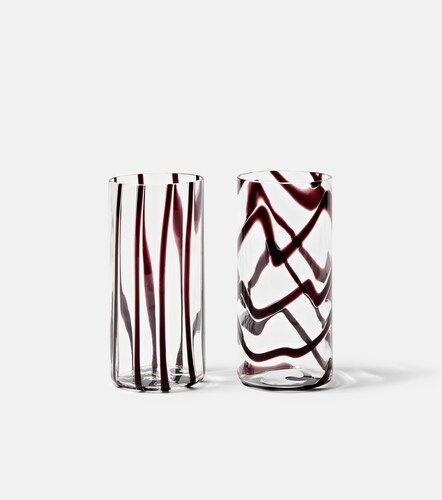 Set di 2 bicchieri Cyrcus in vetro - NasonMoretti - Modalova