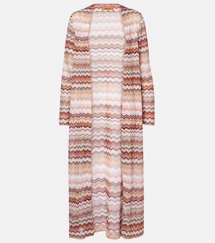 Cárdigan de punto en zigzag - Missoni - Modalova