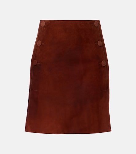 Yves Salomon Suede miniskirt - Yves Salomon - Modalova