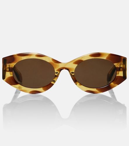 Alaïa Gafas de sol ovaladas con logo - Alaia - Modalova