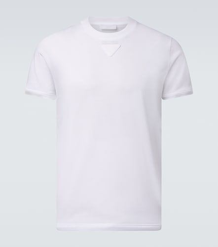 Camiseta de jersey de algodón - Prada - Modalova