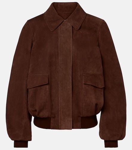 Loewe Suede blouson jacket - Loewe - Modalova