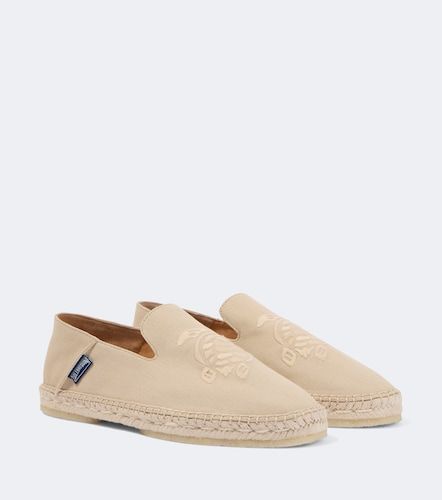 Embroidered canvas espadrilles - Vilebrequin - Modalova