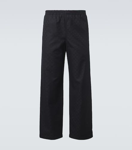Pantaloni regular GG in canvas - Gucci - Modalova