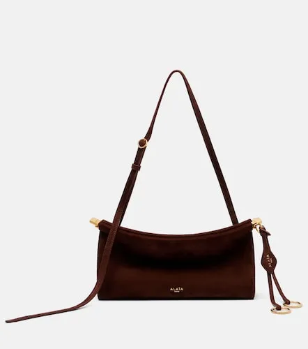 Alaia Le Click suede shoulder bag - Alaia - Modalova