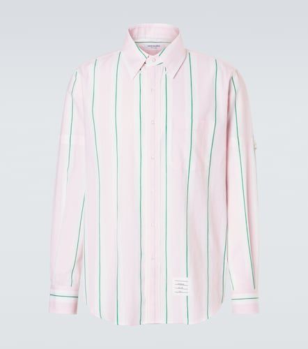 Camicia in cotone a righe - Thom Browne - Modalova
