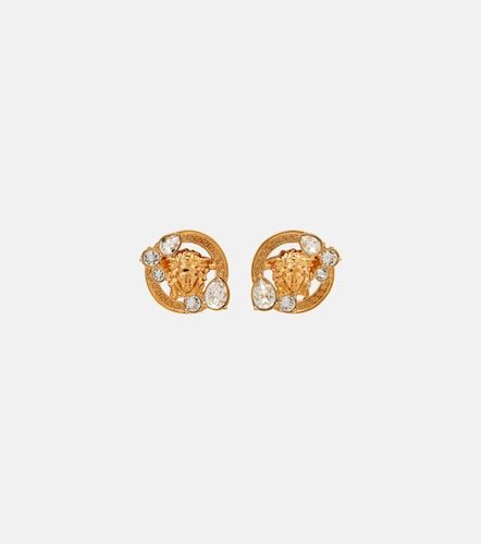 Orecchini Medusa con cristalli - Versace - Modalova