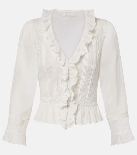 Doen Eldoris ruffled cotton blouse - Doen - Modalova