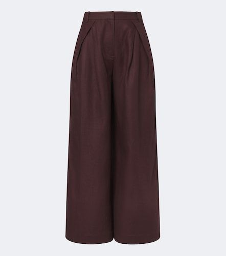 Sofia linen wide-leg pants - Faithfull - Modalova