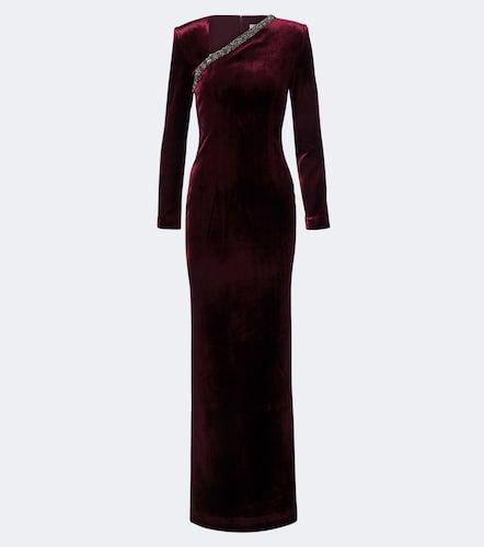 Abito lungo in velluto - Roland Mouret - Modalova