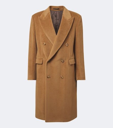 Double-breasted virgin wool coat - Lardini - Modalova
