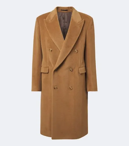 Double-breasted virgin wool coat - Lardini - Modalova