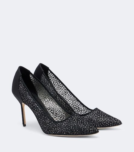 Manolo Blahnik Pumps Bbla aus Mesh - Manolo Blahnik - Modalova