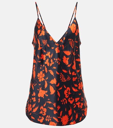 Bella floral silk satin camisole - Lee Mathews - Modalova