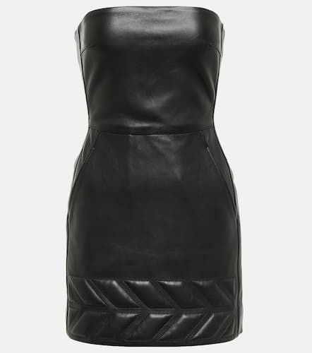 David Koma Leather minidress - David Koma - Modalova