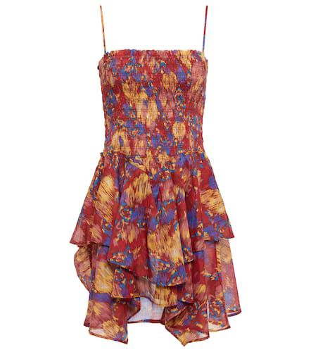 Anka floral cotton minidress - Marant Etoile - Modalova