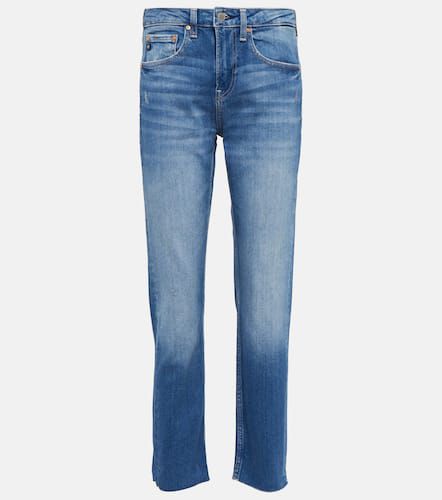 Girlfriend mid-rise slim jeans - AG Jeans - Modalova