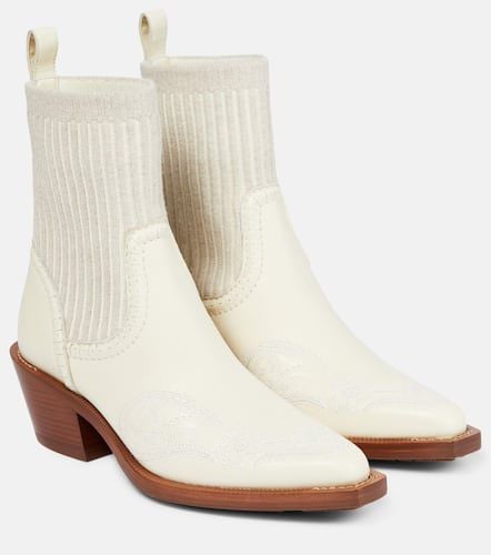 ChloÃ© Nellie leather ankle boots - Chloe - Modalova