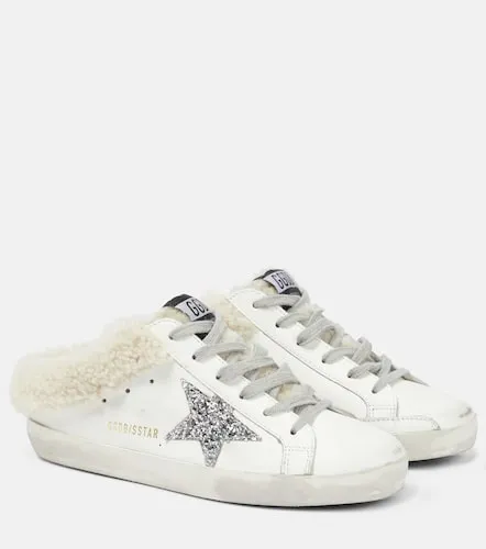 Super-Star shearling-lined mules - Golden Goose - Modalova