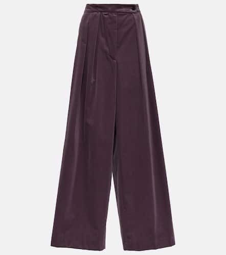 Pantaloni in velluto a gamba larga - Dries Van Noten - Modalova